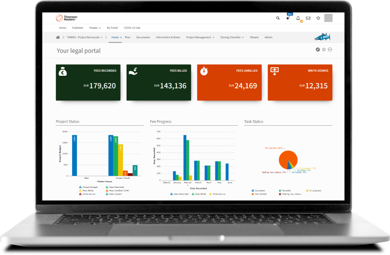 thomsonreuters HighQ data room